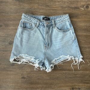 High Waisted Jean Shorts